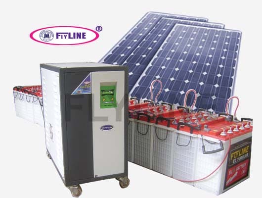 Flyline Solar Stand Alone Power Plant
